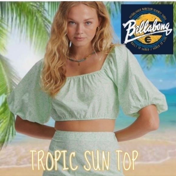 Billabong Tops - NWT Billabong Tropic Sun Top